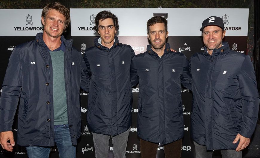 Se presentó Ellerstina Yellow Rose, el equipo de Gonzalo y Nicolás Pieres para la Triple Corona